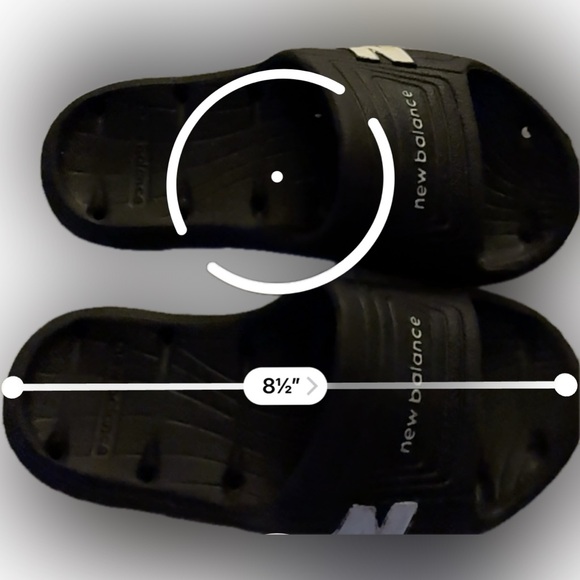 〰️〰️ New Balance Youth Slides Black 〰️〰️ - Picture 7 of 10